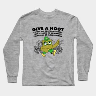 GIVE A HOOT Long Sleeve T-Shirt